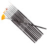 Brushes for gel and acrylic gel NeoNail synthetic - 10 pcs