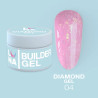 Diamond -pidennysgeeli LUNAMOON Nr 4 - 15ml