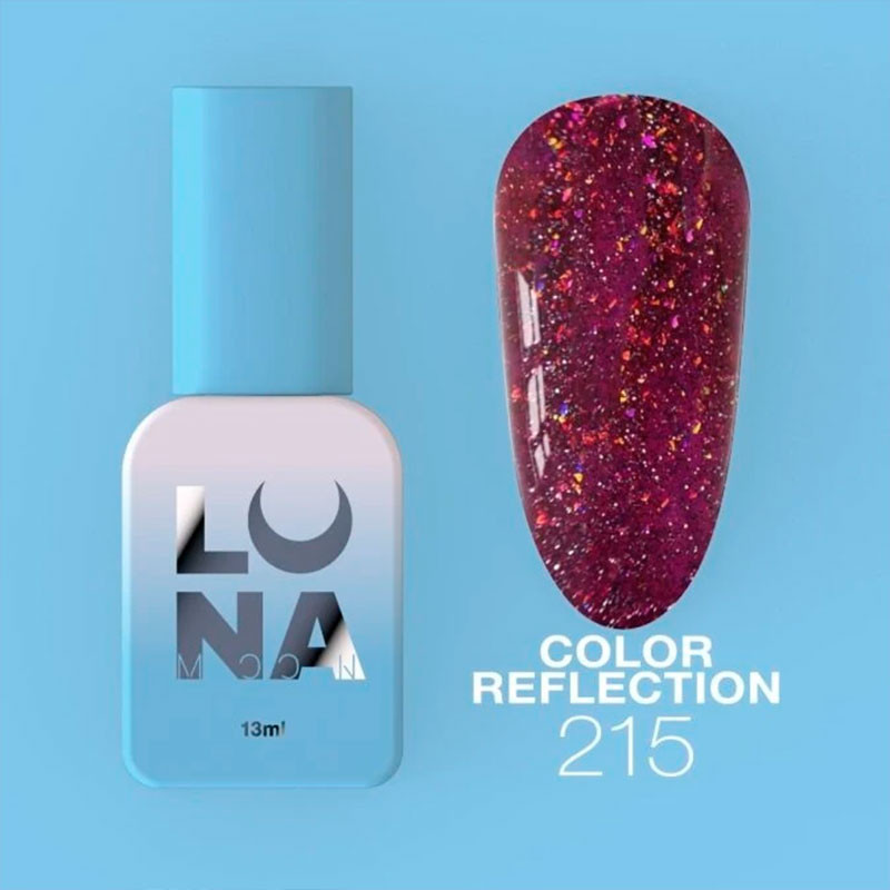 Colored gel polish Lunamoon Nr 215 - 13 ml