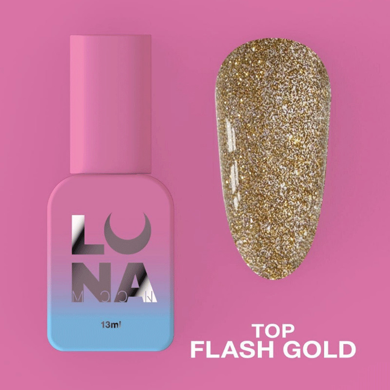 Топ Lunamoon Top Flash Gold  - 13ml