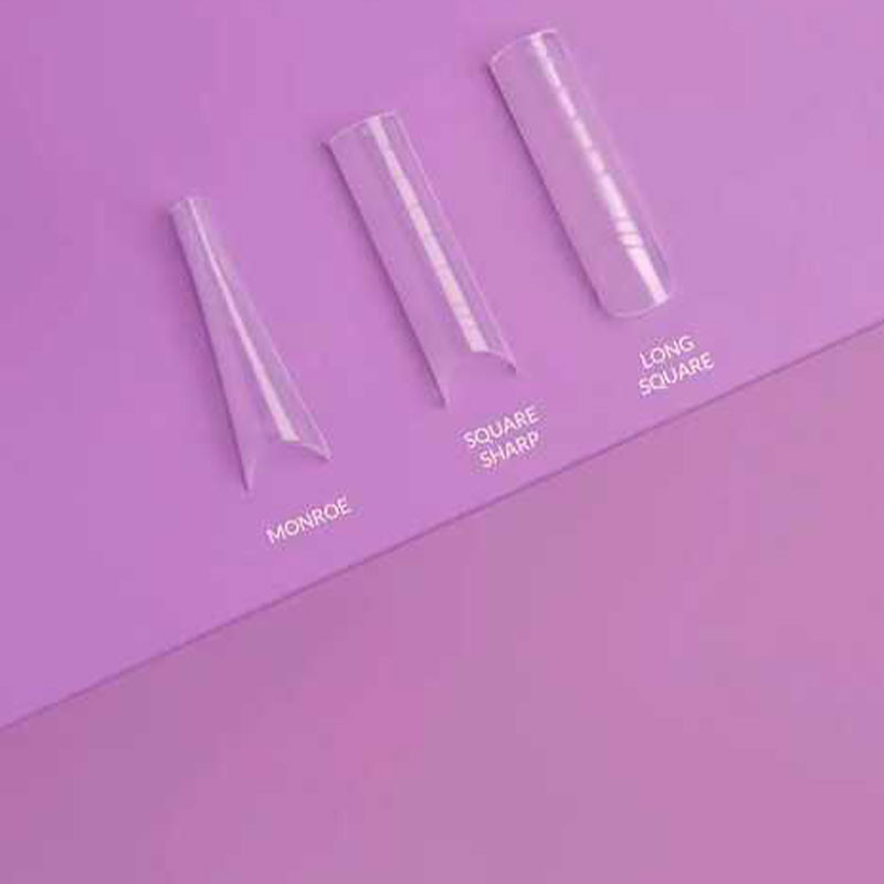 Top forms for building nails - DNKa Top Nail Forms Long Square - 120 pcs