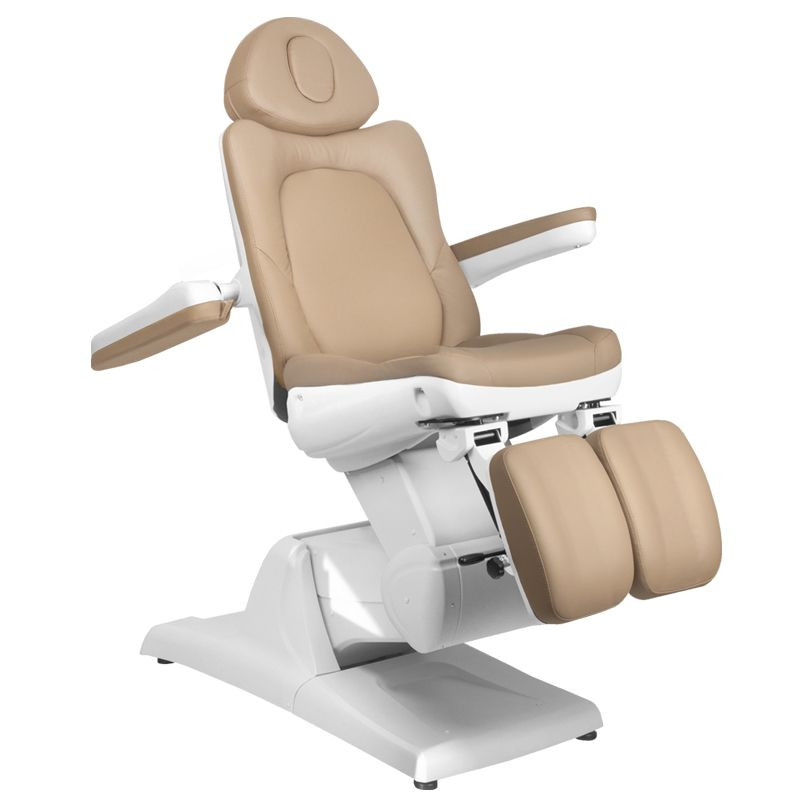 Electric cosmetic chair azzurro 870s pedi 3 strong cappuccino