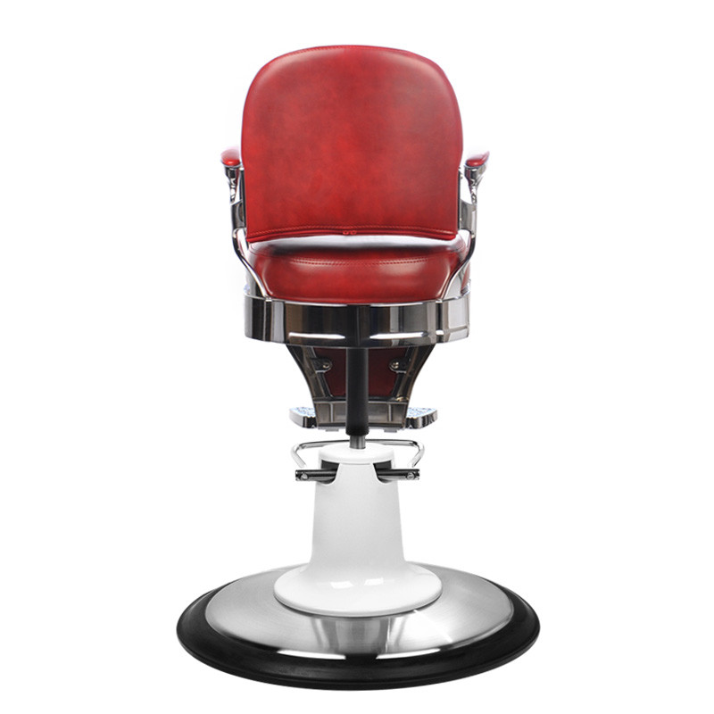 Gabbiano children's barber chair, maroon horse