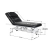 Electric bed for massage azzurro 684 1 strong black