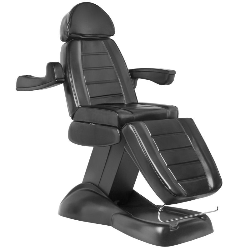 Electric cosmetic chair lux black