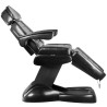 Electric cosmetic chair lux black