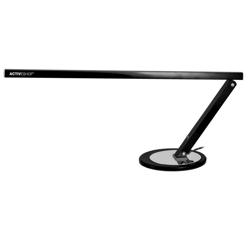 20w slim desk lamp black