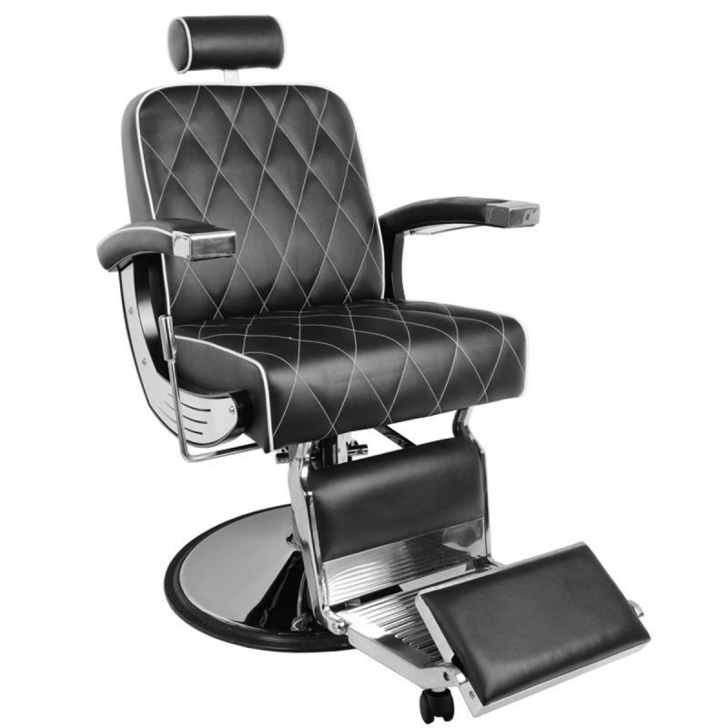 Gabbiano Black Imperial Barber Chair