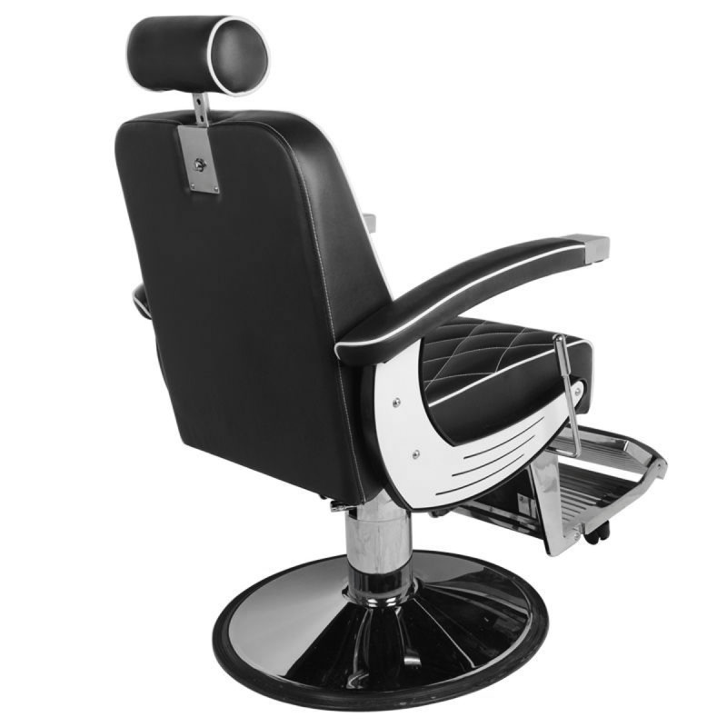 Gabbiano Black Imperial Barber Chair