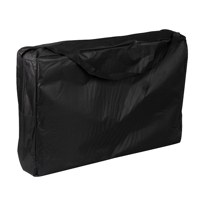 3-section black comfort massage table, wood comfort