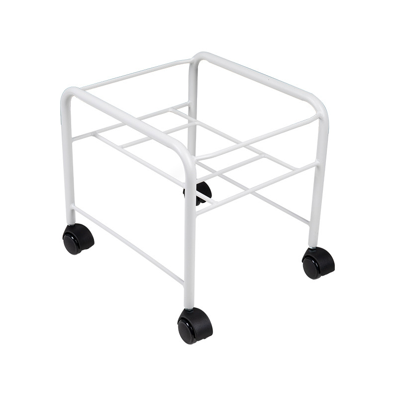 Simple pedicure tray with white wheels