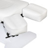 112 hydraulic podiatry chair white