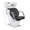 GABBIANO HAIR WASH UNIT ASTI BLACK