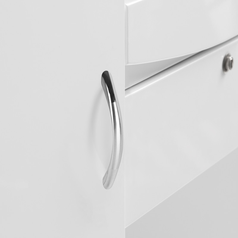 Gabbiano Reception Desk G26W White