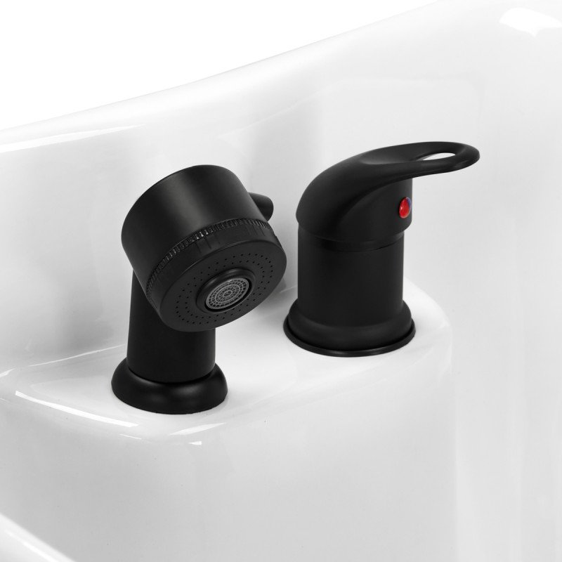 Hairdressing wash unit Turyn black