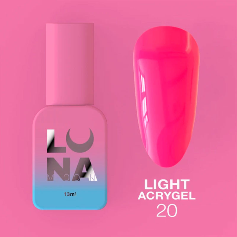 Lunamoon Liquid Gel Light Acrygel Nr 20 - 13ml
