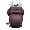 Gabbiano electric hairdressing wash unit TRYCHO brown