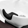 Gabbiano electric hairdressing wash unit TRYCHO brown