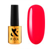 Color gel polish - Lipstick F.O.X 001 Coral Magic - 7 ml
