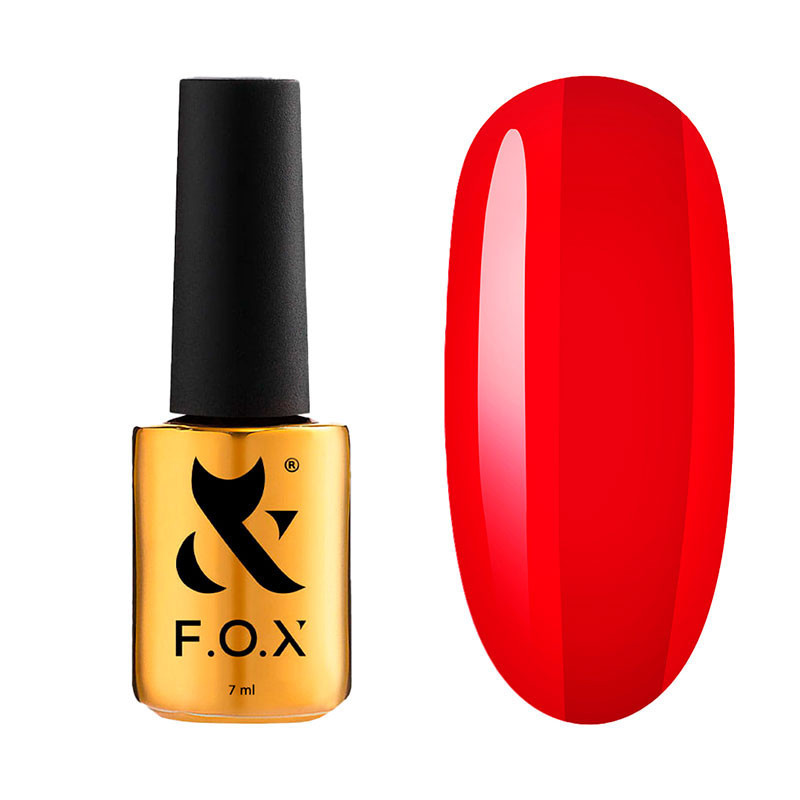 Color gel polish - Lipstick F.O.X 003 Sexy Red - 7 ml