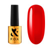 Color gel polish - Lipstick F.O.X 004 Scarlet Spell - 7 ml