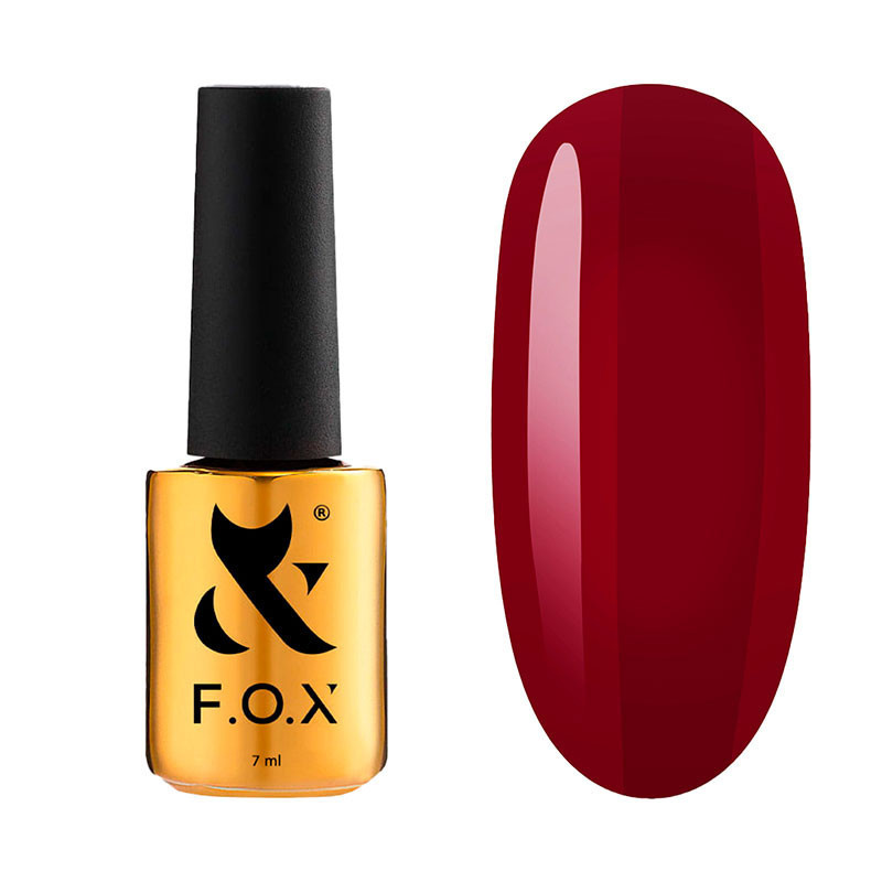 Color gel polish - Lipstick F.O.X 009 Velvet Berry - 7 ml