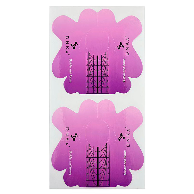 Paper nail forms for extensions – DNKa Short – 500 pcs