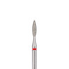 Алмазная фреза для маникюра "Пламя" - Orange Beauty Tools - Красная - 2.1*8.4 мм