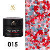 Гель-краска - Glow Glitter - Gel Love Edition F.O.X 015 - 5 ml