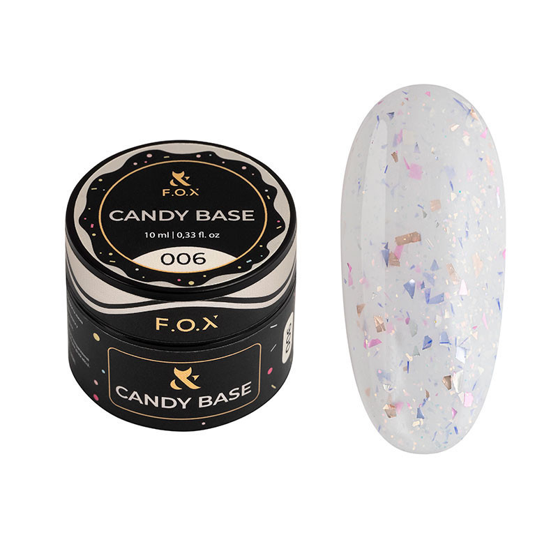 База для гель-лака - Candy Base F.O.X 006, 10 ml