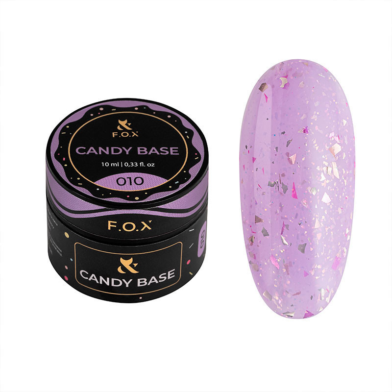 База для гель-лака - Candy Base F.O.X 010, 10 ml
