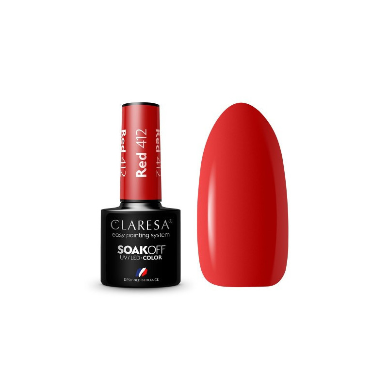 Claresa RED № 412, 5 ml