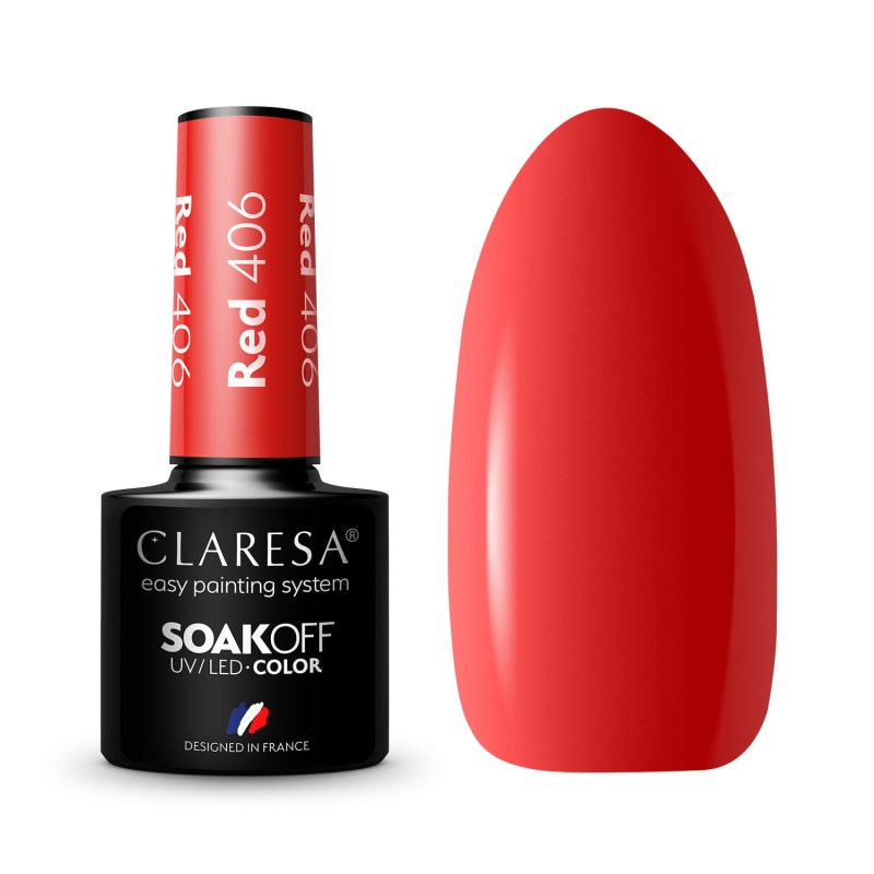 Claresa RED № 406, 5 ml