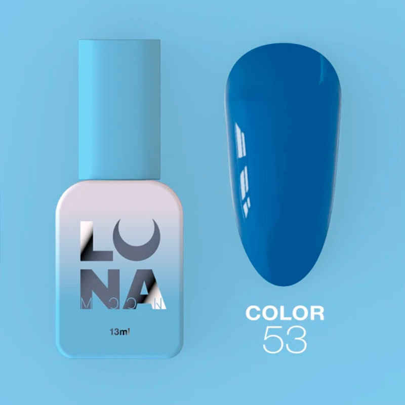 Color gel polish - Lunamoon Nr 53, 13 ml