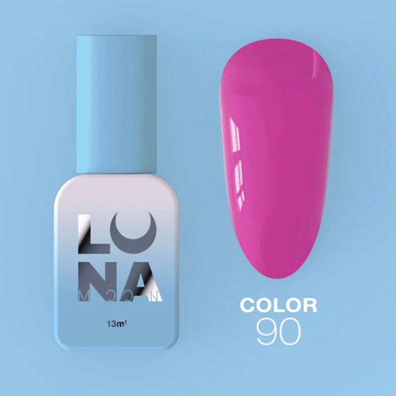 Цветной гель-лак - Lunamoon Nr 90, 13 ml