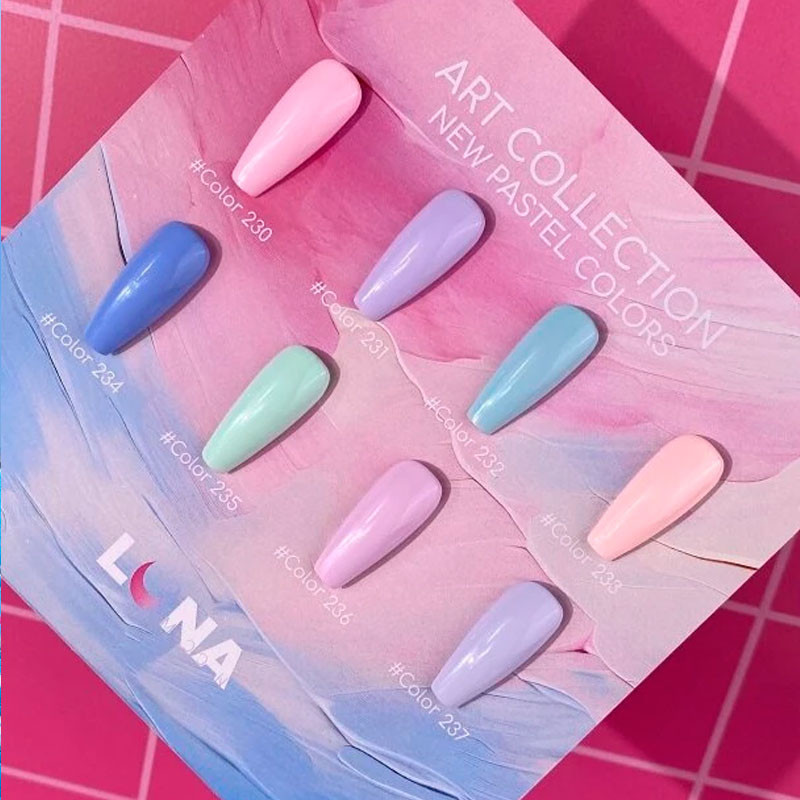 Color gel polish - Lunamoon Nr 230, 13 ml