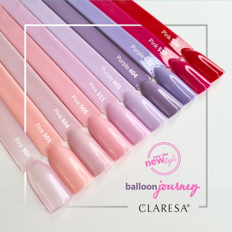 Gel polish – Claresa PINK No. 511 – 5 ml