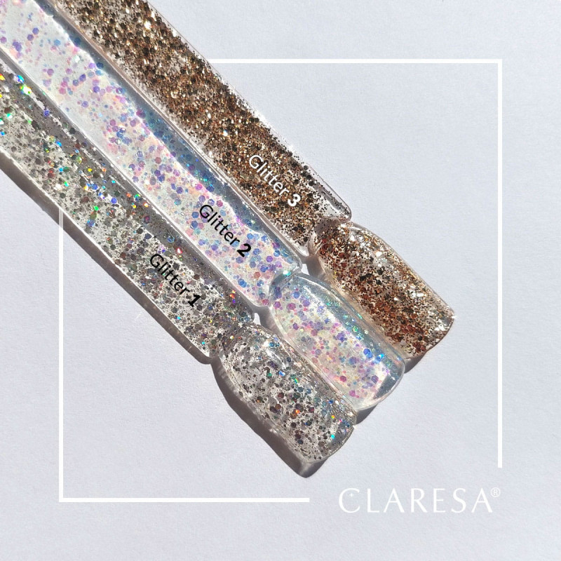 Gel polish – Claresa Glitter No. 1 – 5 ml