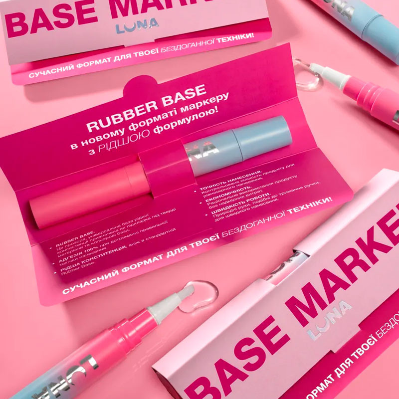 Base Coat für UV-Gellack – Lunamoon Marker Base – 5 ml