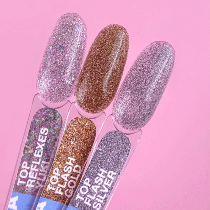 Top Coat für Gellack – Lunamoon Top Reflexes Yuki – 13 ml