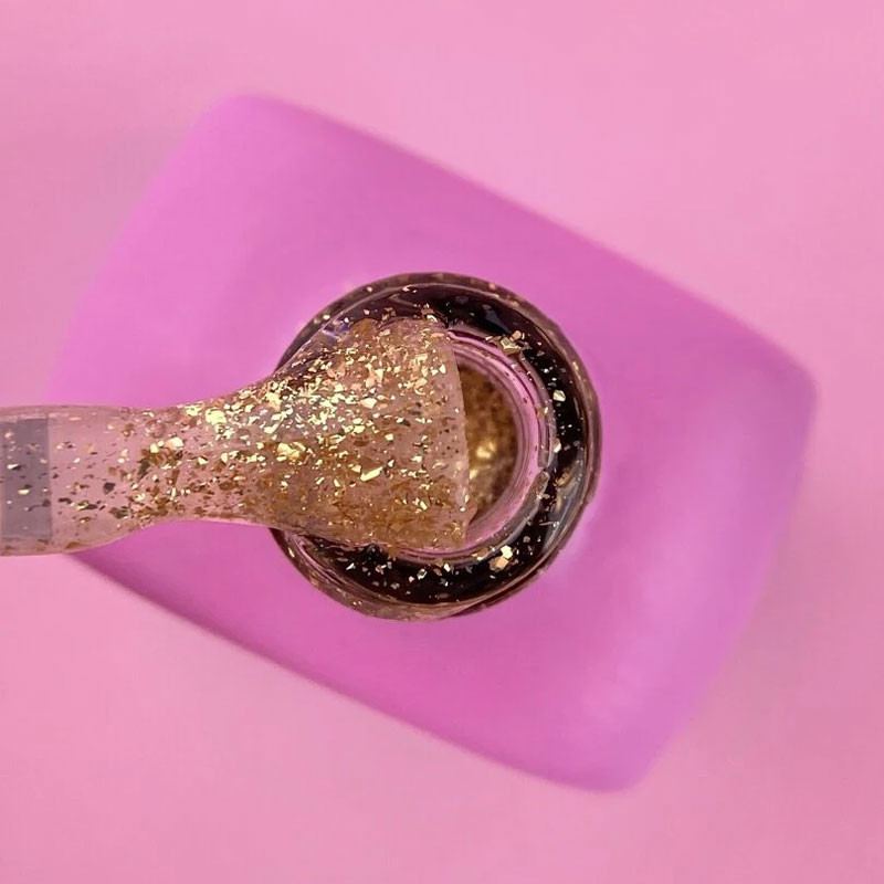 Top Coat für Gellack – Lunamoon Top Gold – 13 ml