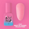 Matter Top Coat ohne Schwitzschicht – Lunamoon Top Matte Sand Peach Pink – 13 ml