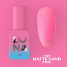 Matte top coat no-wipe – Lunamoon Top Matte Sand Pink – 13 ml