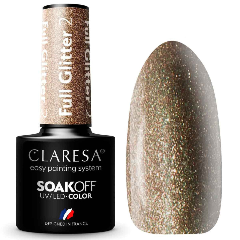Claresa FULL Glitter № 2, 5 ml