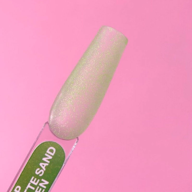 Matte top coat no-wipe – Lunamoon Top Matte Sand Green – 13 ml