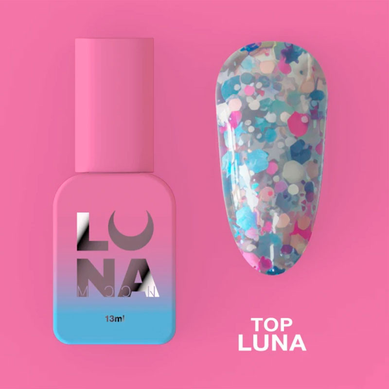 Top coat (no wipe) – Lunamoon Top Luna – 13 ml