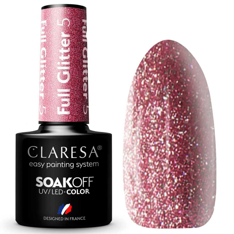 Claresa FULL Glitter № 5, 5 ml
