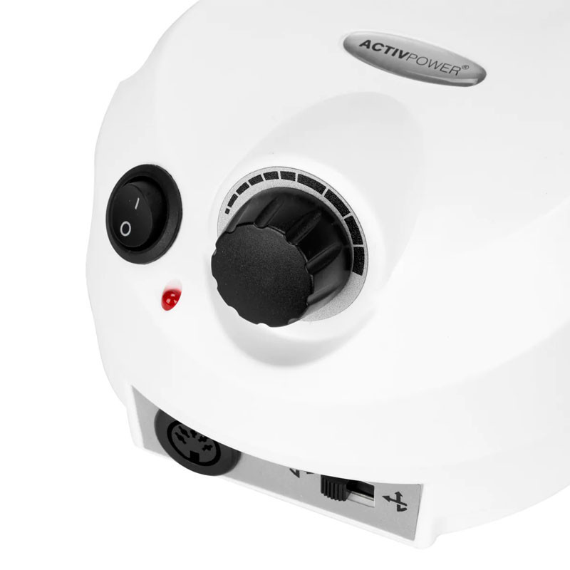 Nail drill Machine - Activ Power J202, white - 65W