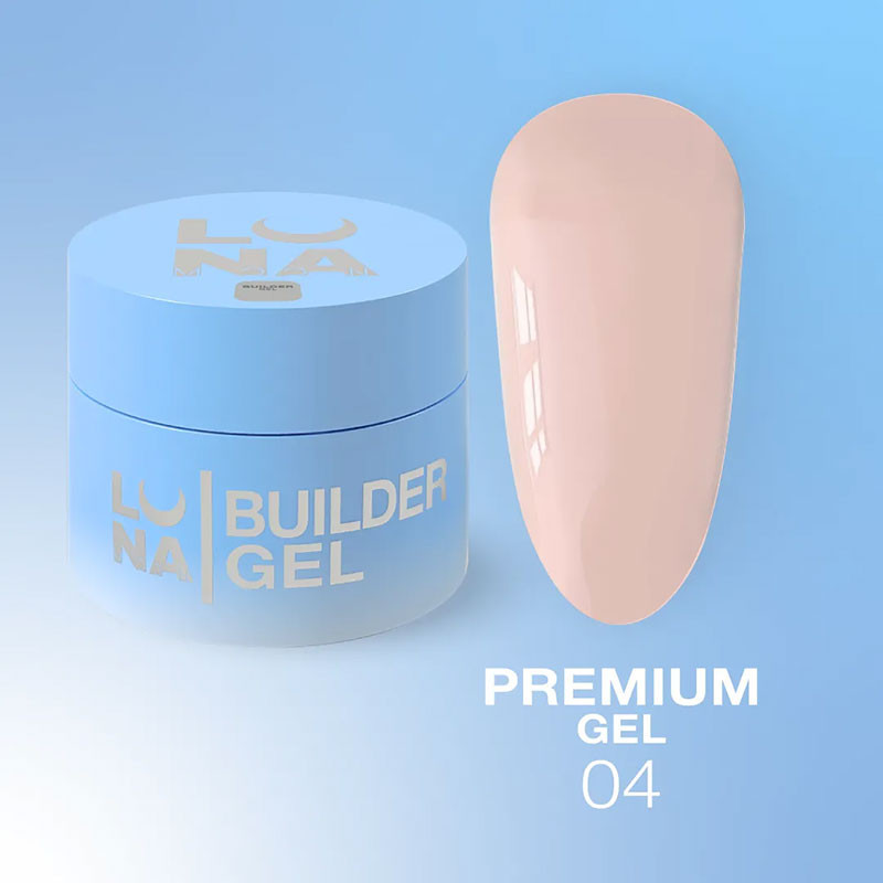 Builder gel – Lunamoon Premium Gel Nr 4 – 15 ml