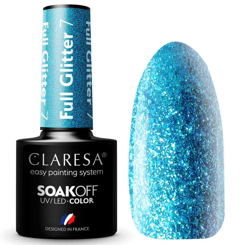 Claresa FULL Glitter № 7, 5 ml